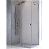 Mampara angular fijo + puerta pivotante SL603 Kassandra
