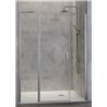 Mampara frontal puerta abatible + fijo 20cm NA517 Kassandra