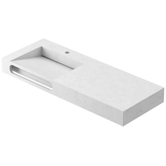 Lavabo encimera PIEDRA NATURAL COMPACTA AOBA TEGLER