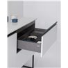 Mueble de ba&ntilde;o con lavabo mineralmarmo 120cm Structure Royo