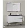 Mueble de ba&ntilde;o con lavabo mineralmarmo 120cm Structure Royo