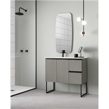 Mueble de baño con lavabo cerámico 90cm Structure Royo