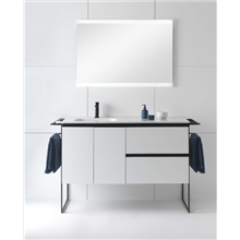 Mueble de baño con lavabo cerámico 120cm Structure Royo