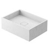 Lavabo suspendido PIEDRA NATURAL COMPACTA Egon TEGLER