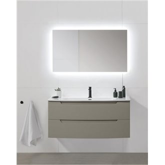 Mueble de ba&ntilde;o con lavabo cer&aacute;mico 120cm Soft Royo