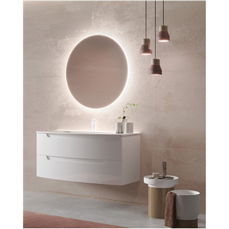 Mueble de ba&ntilde;o con lavabo cer&aacute;mico 120cm R Soft Royo