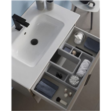 Mueble de baño con lavabo cerámico 2 cajones Onix+ Royo
