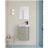 Conjunto de ba&ntilde;o mueble+lavabo+espejo 45cm Elegance Royo