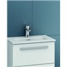 Conjunto de ba&ntilde;o mueble 2 cajones+lavabo+espejo 50cm Street Royo