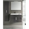 Mueble de ba&ntilde;o con lavabo cer&aacute;mico 80cm Round Royo