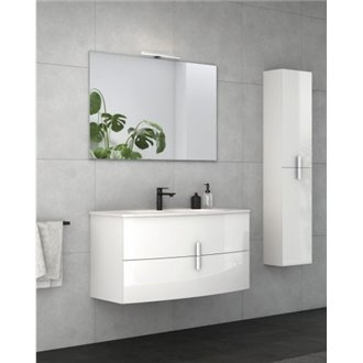 Mueble de ba&ntilde;o con lavabo cer&aacute;mico 100cm Round Royo