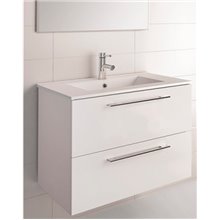 Mueble de baño con lavabo cerámico 70cm Easy Royo