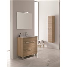 Mueble de baño con lavabo cerámico 60cm Confort Royo