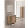 Mueble de ba&ntilde;o con lavabo cer&aacute;mico 60cm Confort Royo