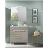 Mueble de ba&ntilde;o con lavabo cer&aacute;mico 80cm Confort Royo