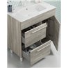 Mueble de ba&ntilde;o con lavabo cer&aacute;mico 70cm Confort Royo