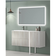 Mueble de baño con lavabo minerlamarmo 120cm Go On Royo