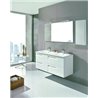 Mueble de ba&ntilde;o 4 cajones con lavabo cer&aacute;mico 2 senos 120cm Vitale Royo
