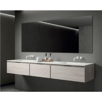 Mueble Life 151 cm con 3 cajones CON LAVABO B10