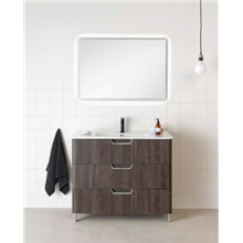 Mueble de baño 3 cajones con lavabo cerámico 80 o 100cm Life Royo