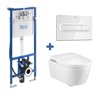 Pack smart toilet In-Wash suspendido Inspira ROCA
