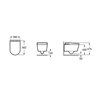 Pack smart toilet In-Wash suspendido Inspira ROCA