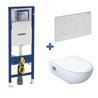Pack inodoro suspendido Geberit Smyle Rimfree