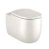 Inodoro Rimless tanque alto beige Beyond Roca de 58cm