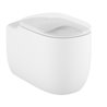 Inodoro Rimless tanque alto blanco mate Beyond Roca de 58cm