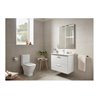 Inodoro Rimless completo The Gap SQUARE Roca 