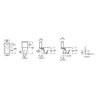 Inodoro Rimless completo The Gap SQUARE Roca 