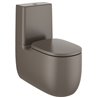 Inodoro Rimless tanque bajo caf&eacute; Beyond 70,5cm Roca