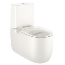 Inodoro Rimless tanque bajo beige Beyond 70,5cm Roca
