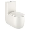 Inodoro Rimless tanque bajo beige Beyond 70,5cm Roca