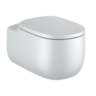 Inodoro Rimless suspendido perla Beyond Roca de 58 cm 