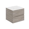Mueble 2 cajones con lavabo 60,5cm Mood COSMIC