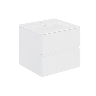 Mueble 2 cajones con lavabo 60,5cm Mood COSMIC