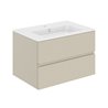 Mueble 2 cajones con lavabo 80,5cm Mood COSMIC