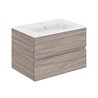 Mueble 2 cajones con lavabo 80,5cm Mood COSMIC