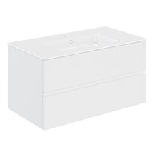 Mueble 2 cajones con lavabo 100,5cm Mood COSMIC