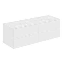 Mueble 4 cajones con lavabo de 2 senos 160,5cm Mood COSMIC