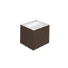 Mueble 2 cajones con lavabo 60cm acabado mate Block COSMIC