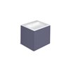 Mueble 2 cajones con lavabo 60cm acabado brillo Block COSMIC