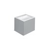 Mueble 2 cajones con lavabo 60cm acabado brillo Block COSMIC