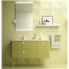 Mueble 1200/D verde &aacute;cido con patas UNIIQ SALGAR