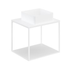 Conjunto de mueble con lavabo y encimera blanca 60 cm The Grid Evo Cosmic