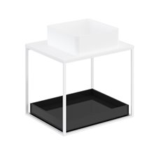 Conjunto de mueble con lavabo y estante deslizante 60 cm The Grid Evo Cosmic