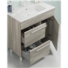 Mueble de ba&ntilde;o con lavabo cer&aacute;mico 80cm Confort Royo