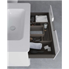 Mueble de ba&ntilde;o 2 cajones con lavabo cer&aacute;mico 100cm Life Royo