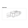 Mueble 120/140cm con Lavabo sobre encimera Fineceramic Beyond Roca